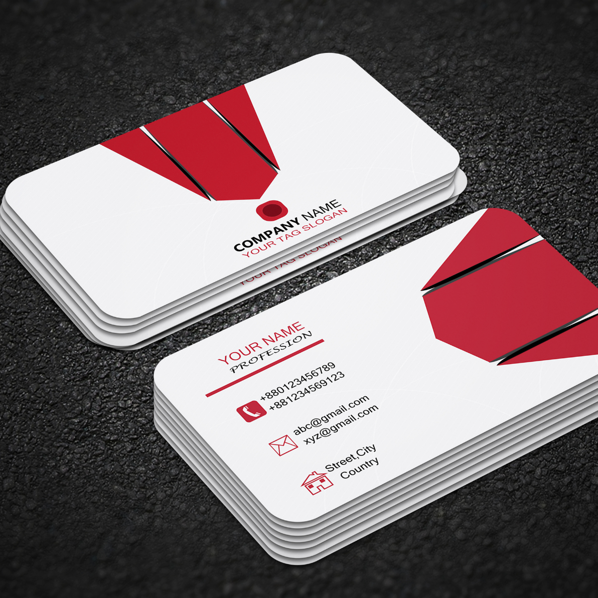 Business Cards: Design + Printing / Tarjetas de presentación: Diseño + impresión